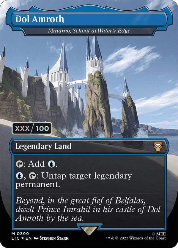 Dol Amroth - Minamo, School at Water's Edge (Serial Numbered) (399) (Commander: The Lord of the Rings: Tales of Middle-earth)