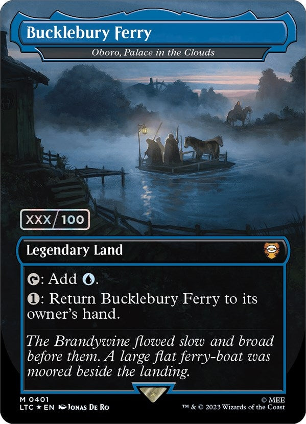Bucklebury Ferry - Oboro, Palace in the Clouds (Serial Numbered) (401) (Commander: The Lord of the Rings: Tales of Middle-earth)