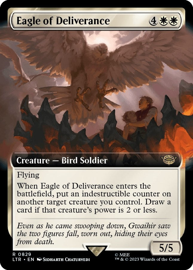 Eagle of Deliverance (Extended Art) (829) (Universes Beyond: The Lord of the Rings: Tales of Middle-earth)