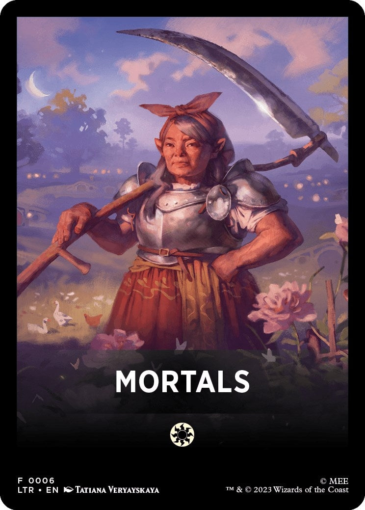 Mortals Theme Card (6) (Universes Beyond: The Lord of the Rings: Tales of Middle-earth)