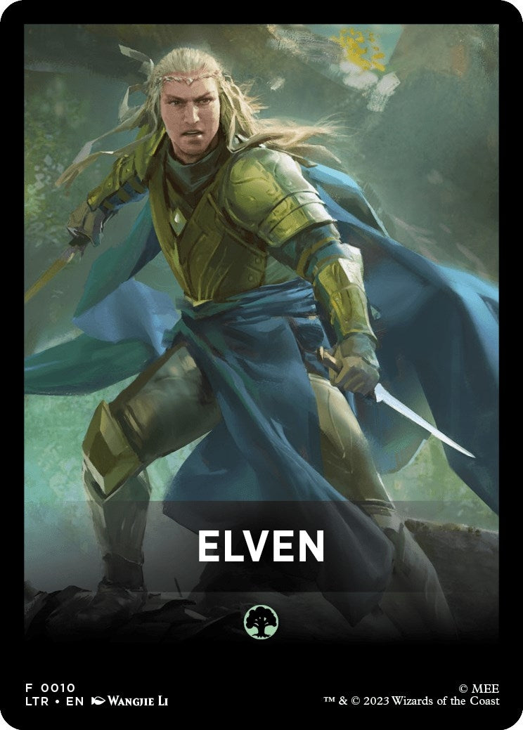 Elven Theme Card (10) (Universes Beyond: The Lord of the Rings: Tales of Middle-earth)