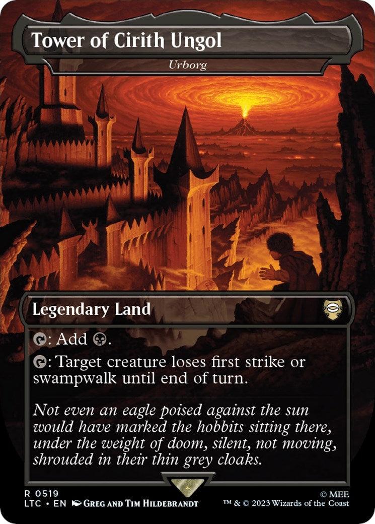 Tower of Cirith Ungol - Urborg (Borderless) (519) (Commander: The Lord of the Rings: Tales of Middle-earth)