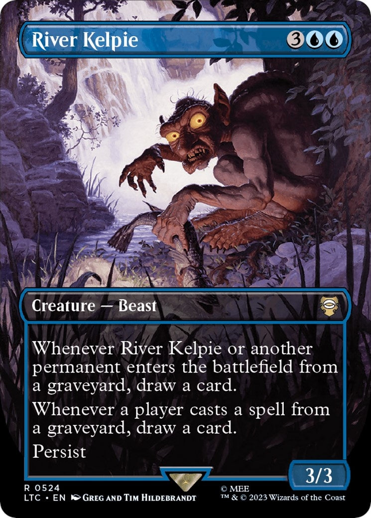River Kelpie (Borderless) (524) (Commander: The Lord of the Rings: Tales of Middle-earth)