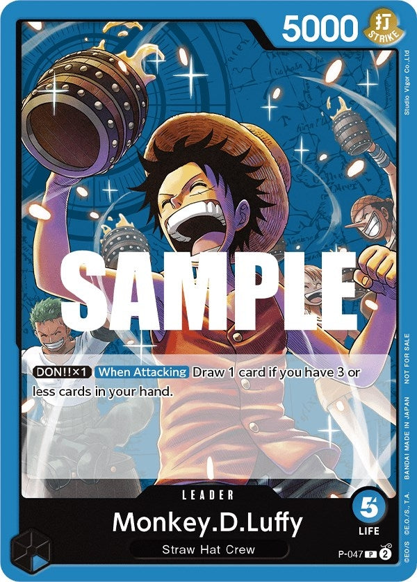 Image for Monkey.D.Luffy (047) (Sealed Battle Kit Vol. 1) (P-047) (One Piece Promotion Cards) - One Piece Card Game