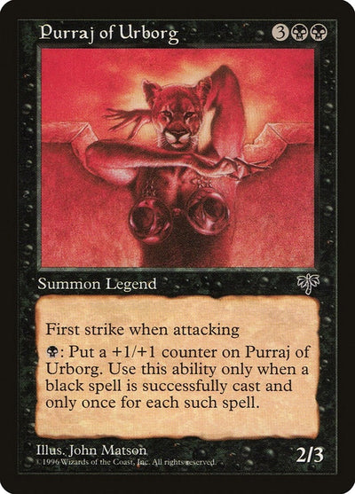 Purraj of Urborg (Mirage)