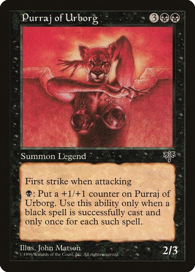 Purraj of Urborg (Mirage)
