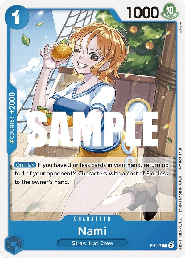 Image for Nami (Sealed Battle Kit Vol. 1) (P-053) (One Piece Promotion Cards) - One Piece Card Game