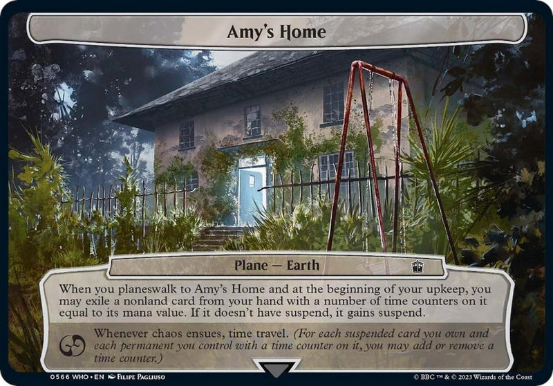 Amy's Home (566) (Planechase: Universes Beyond: Doctor Who)