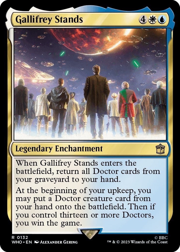 Gallifrey Stands (132) (Universes Beyond: Doctor Who)