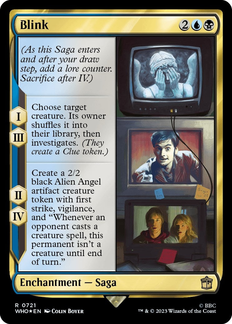 Blink (Surge Foil) (721) (Universes Beyond: Doctor Who)
