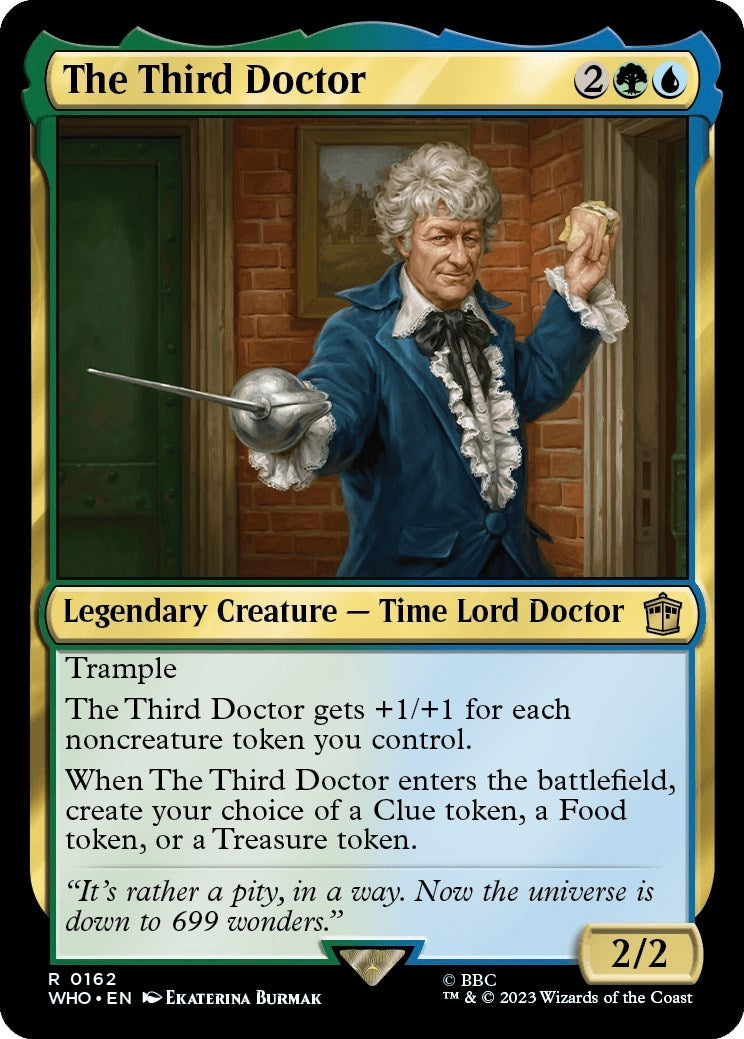 The Third Doctor (162) (Universes Beyond: Doctor Who)