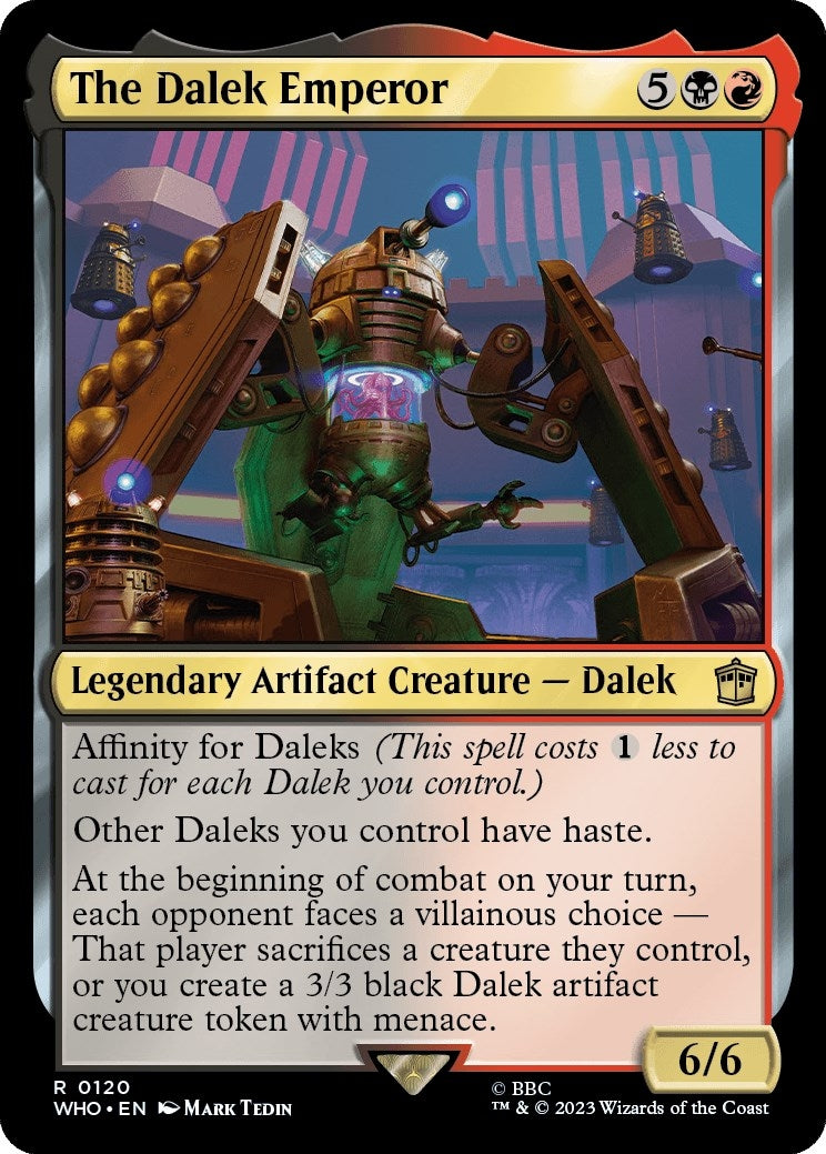 The Dalek Emperor (120) (Universes Beyond: Doctor Who)
