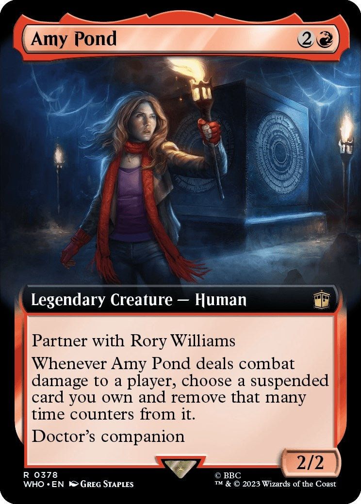 Amy Pond (Extended Art) (378) (Universes Beyond: Doctor Who)