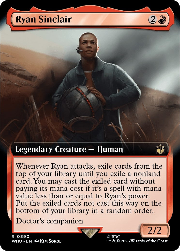 Ryan Sinclair (Extended Art) (390) (Universes Beyond: Doctor Who)