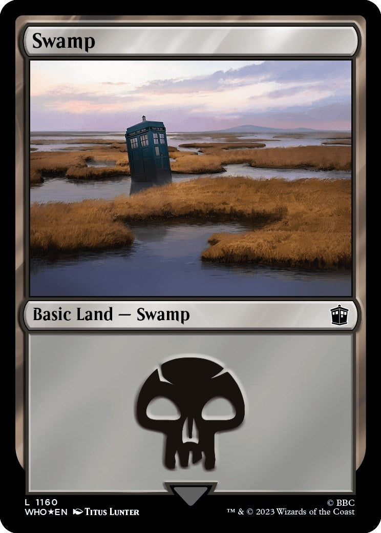 Swamp (1160) (Surge Foil) (1160) (Universes Beyond: Doctor Who)