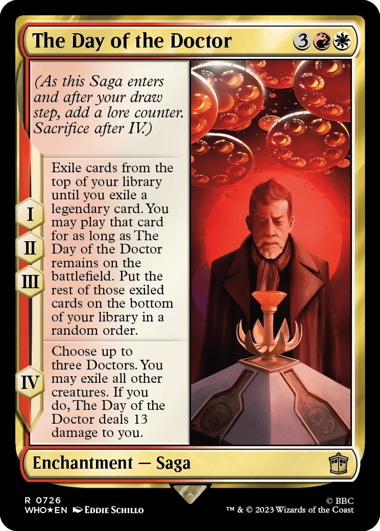 The Day of the Doctor (Surge Foil) (726) (Universes Beyond: Doctor Who)