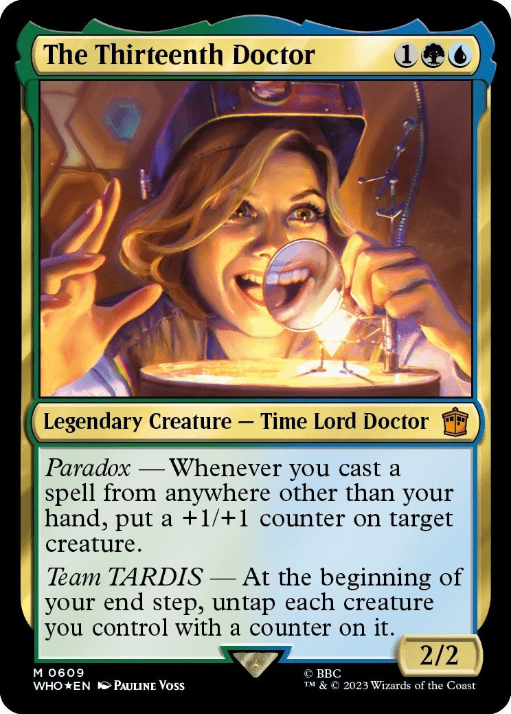 The Thirteenth Doctor (Surge Foil) (609) (Universes Beyond: Doctor Who)