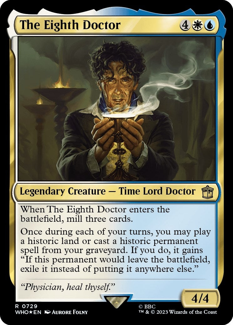 The Eighth Doctor (Surge Foil) (729) (Universes Beyond: Doctor Who)
