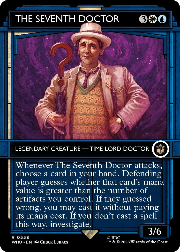The Seventh Doctor (Showcase) (558) (Universes Beyond: Doctor Who)