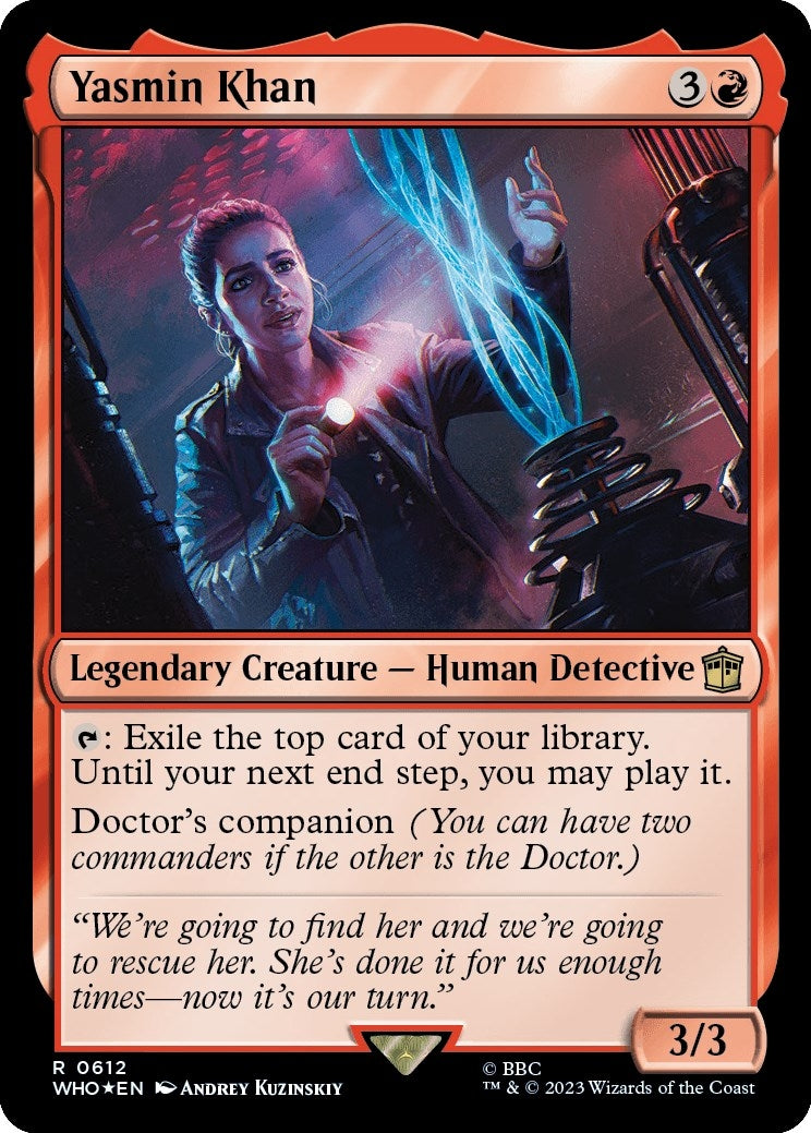 Image for Yasmin Khan (Surge Foil) (612) - Magic: The Gathering