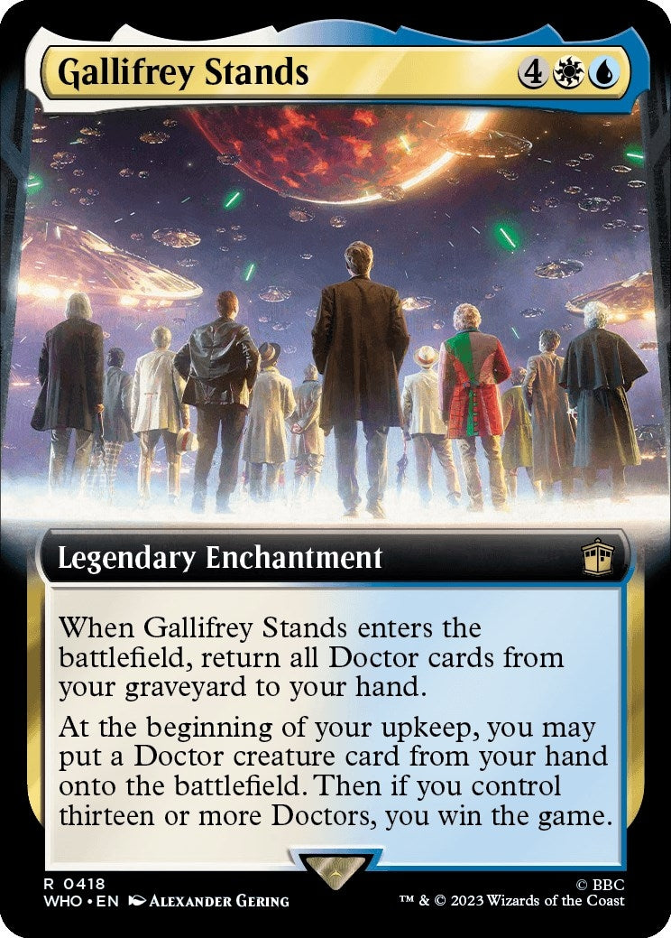 Gallifrey Stands (Extended Art) (418) (Universes Beyond: Doctor Who)