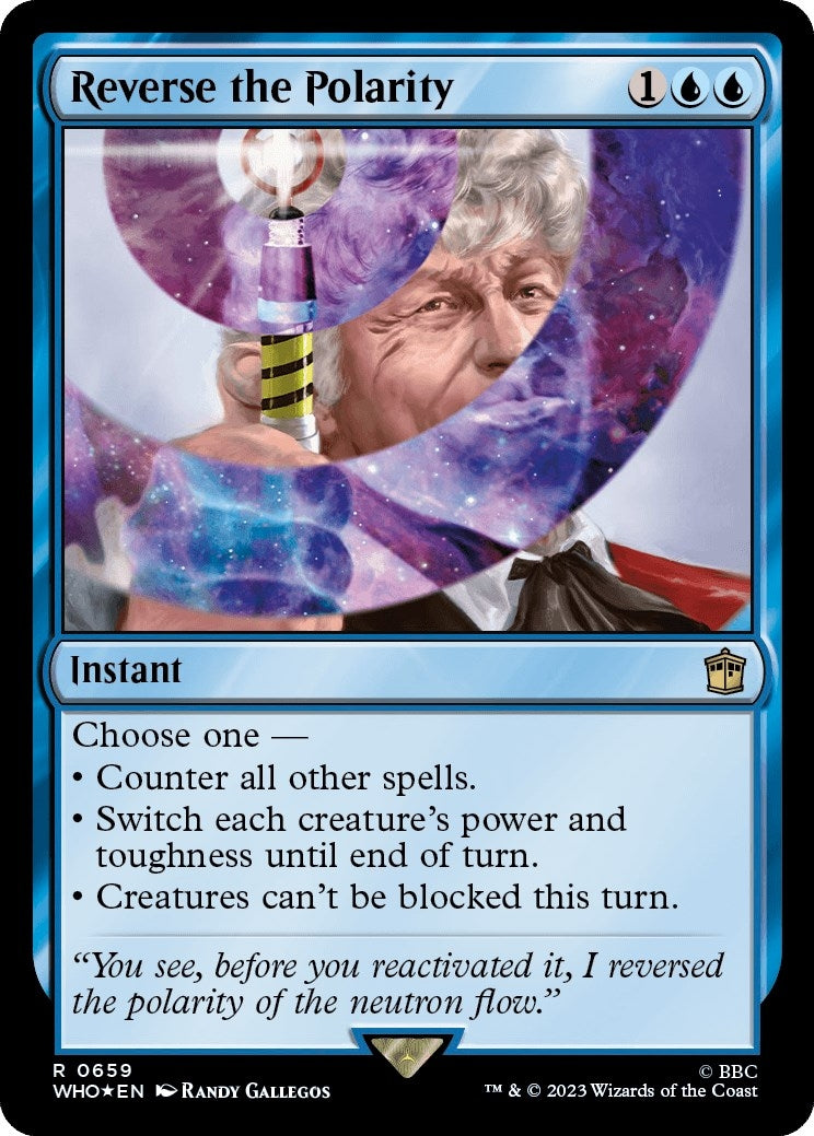 Reverse the Polarity (Surge Foil) (659) (Universes Beyond: Doctor Who)
