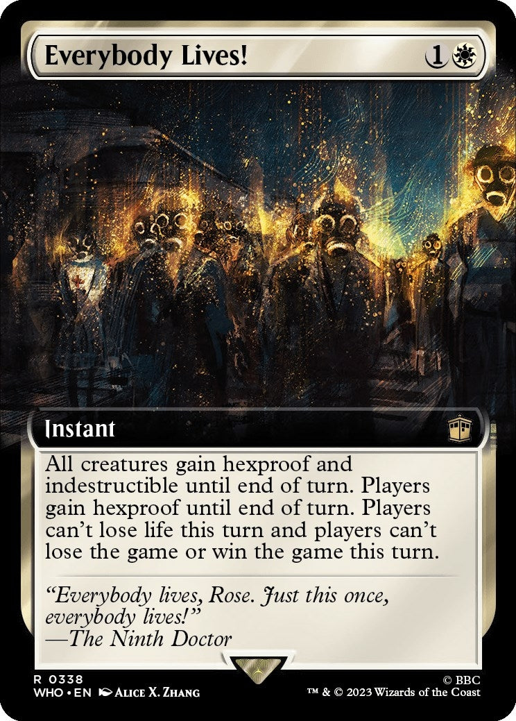 Everybody Lives! (Extended Art) (338) (Universes Beyond: Doctor Who)