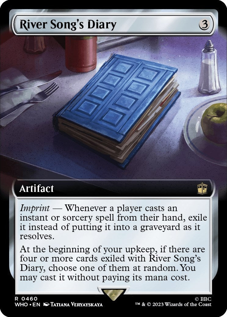 River Song's Diary (Extended Art) (460) (Universes Beyond: Doctor Who)