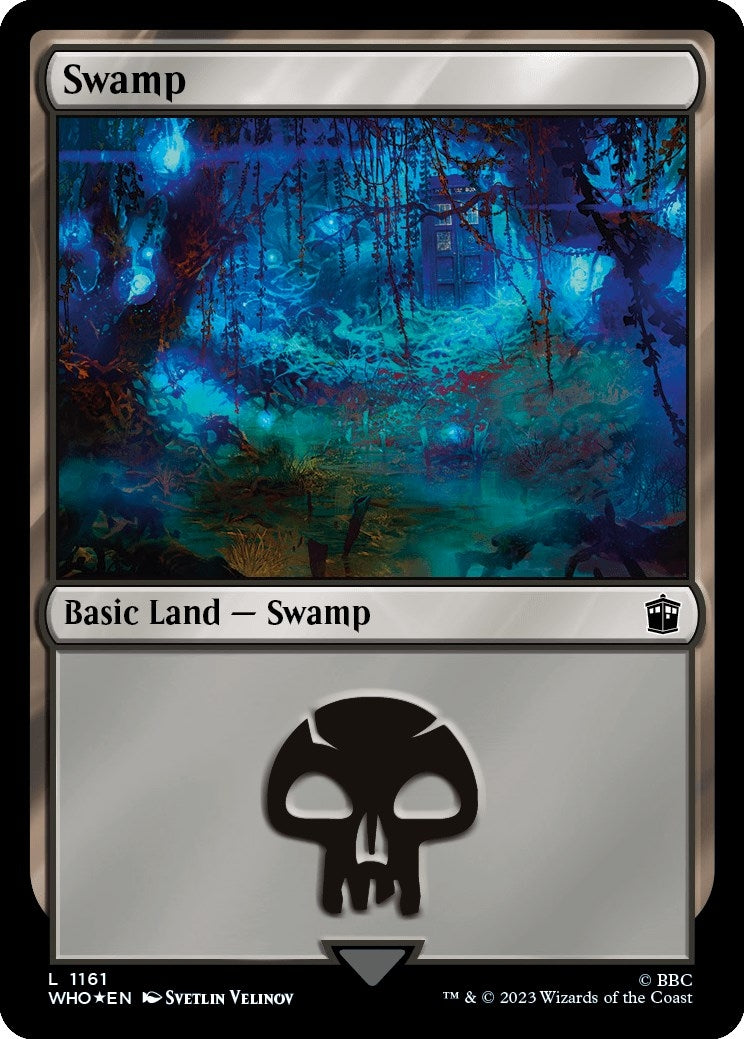 Swamp (1161) (Surge Foil) (1161) (Universes Beyond: Doctor Who)