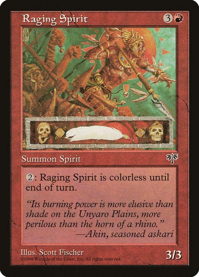 Raging Spirit (Mirage)