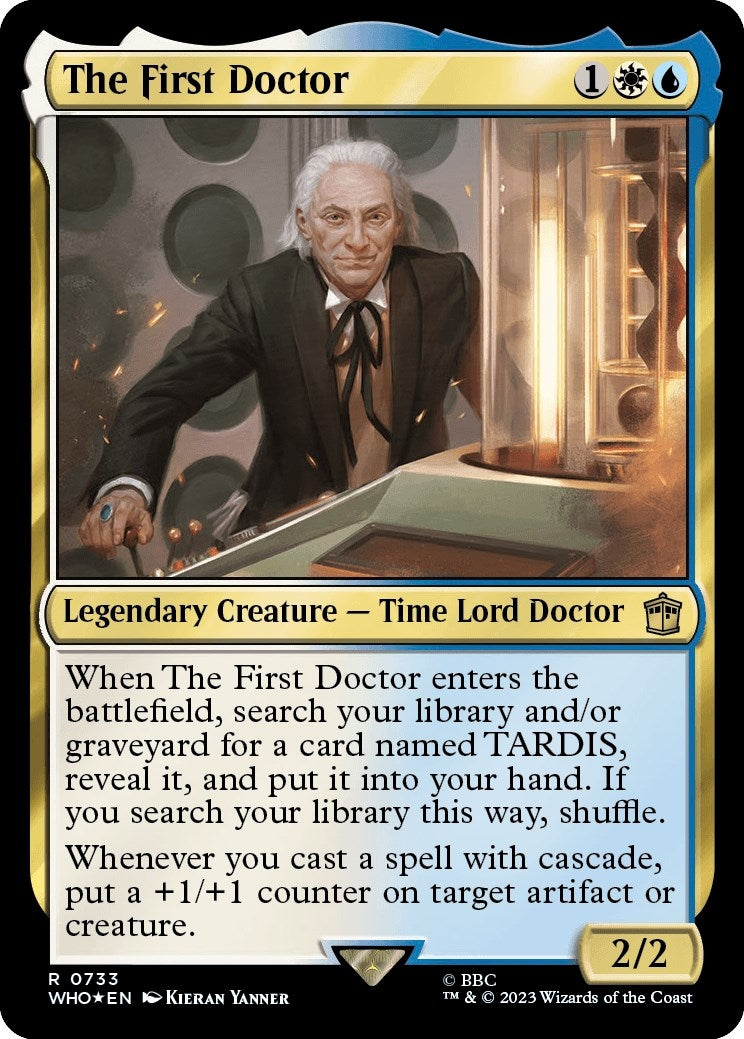 The First Doctor (Surge Foil) (733) (Universes Beyond: Doctor Who)