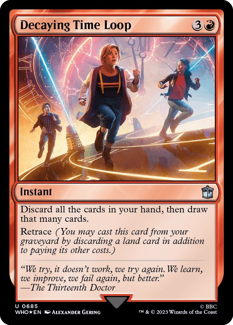 Decaying Time Loop (Surge Foil) (685) (Universes Beyond: Doctor Who)