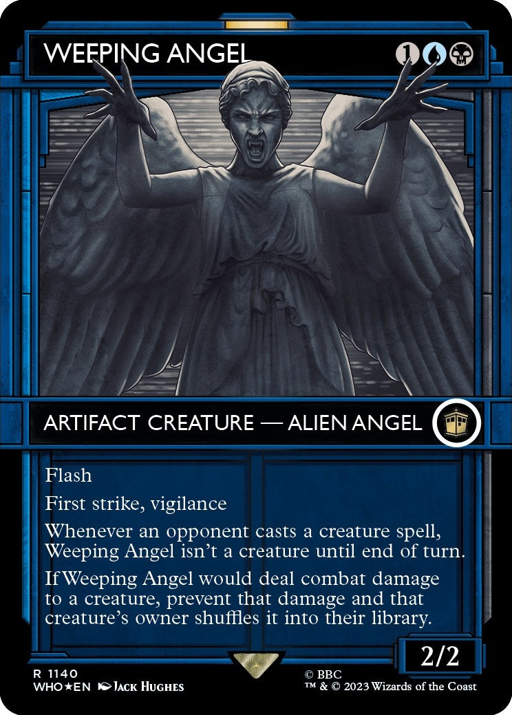 Image for Weeping Angel (Showcase) (Surge Foil) (1140) - Magic: The Gathering