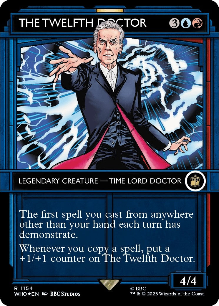 The Twelfth Doctor (Showcase) (Surge Foil) (1154) (Universes Beyond: Doctor Who)