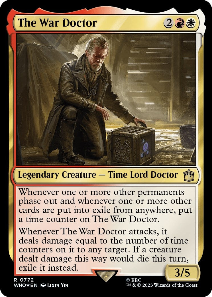 The War Doctor (Surge Foil) (772) (Universes Beyond: Doctor Who)