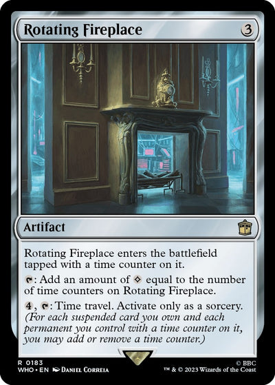 Rotating Fireplace (183) (Universes Beyond: Doctor Who)