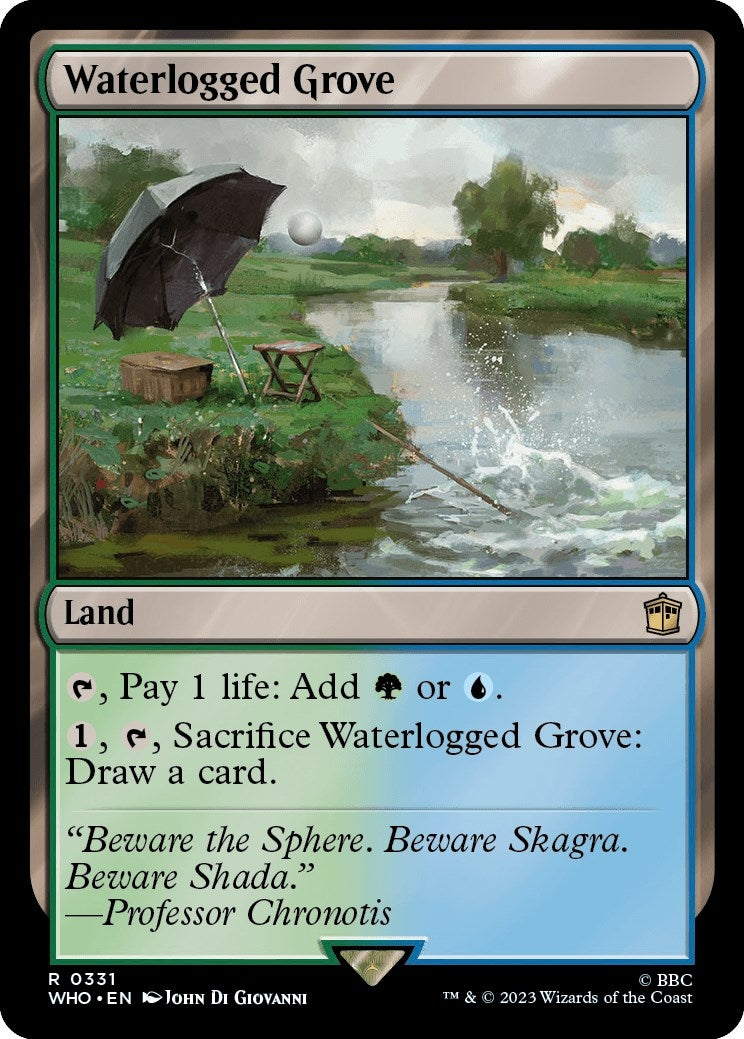 Image for Waterlogged Grove (331) - Magic: The Gathering