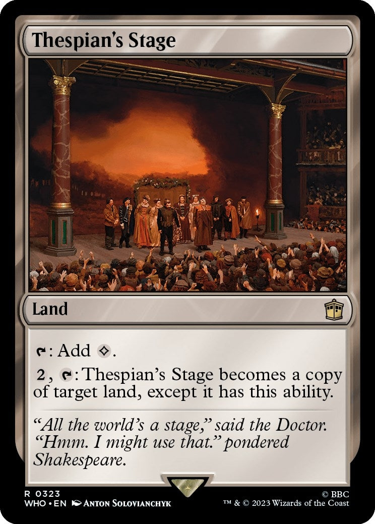 Thespian's Stage (323) (Universes Beyond: Doctor Who)