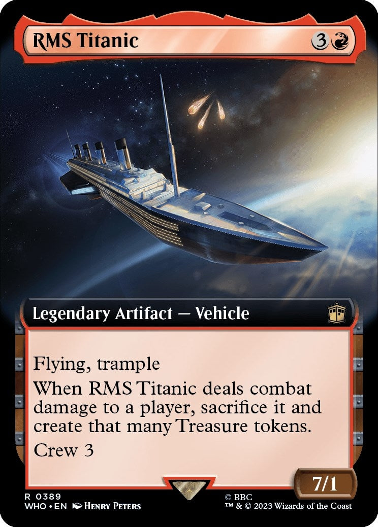 RMS Titanic (Extended Art) (389) (Universes Beyond: Doctor Who)