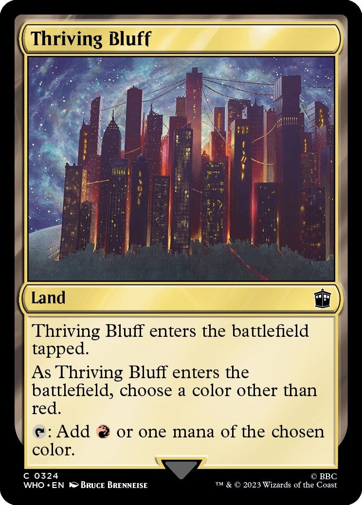 Thriving Bluff (324) (Universes Beyond: Doctor Who)
