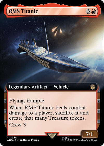 RMS Titanic (Extended Art) (Surge Foil) (980) (Universes Beyond: Doctor Who)