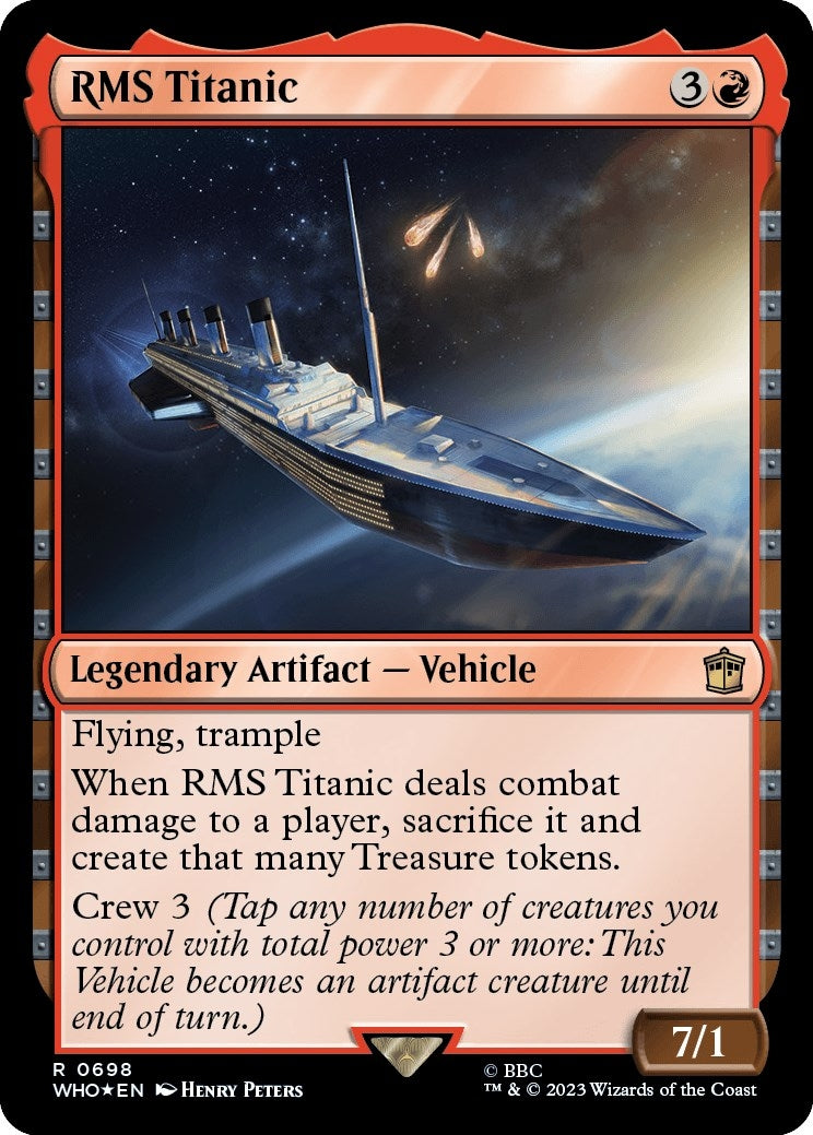 RMS Titanic (Surge Foil) (698) (Universes Beyond: Doctor Who)