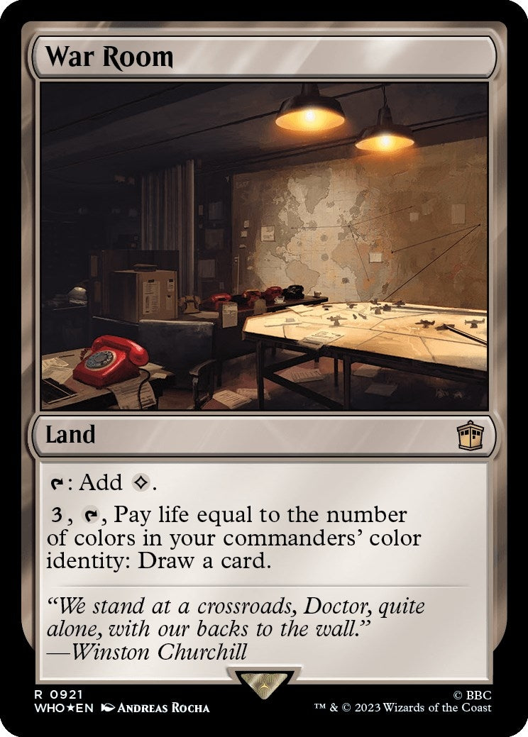 Image for War Room (Surge Foil) (921) - Magic: The Gathering