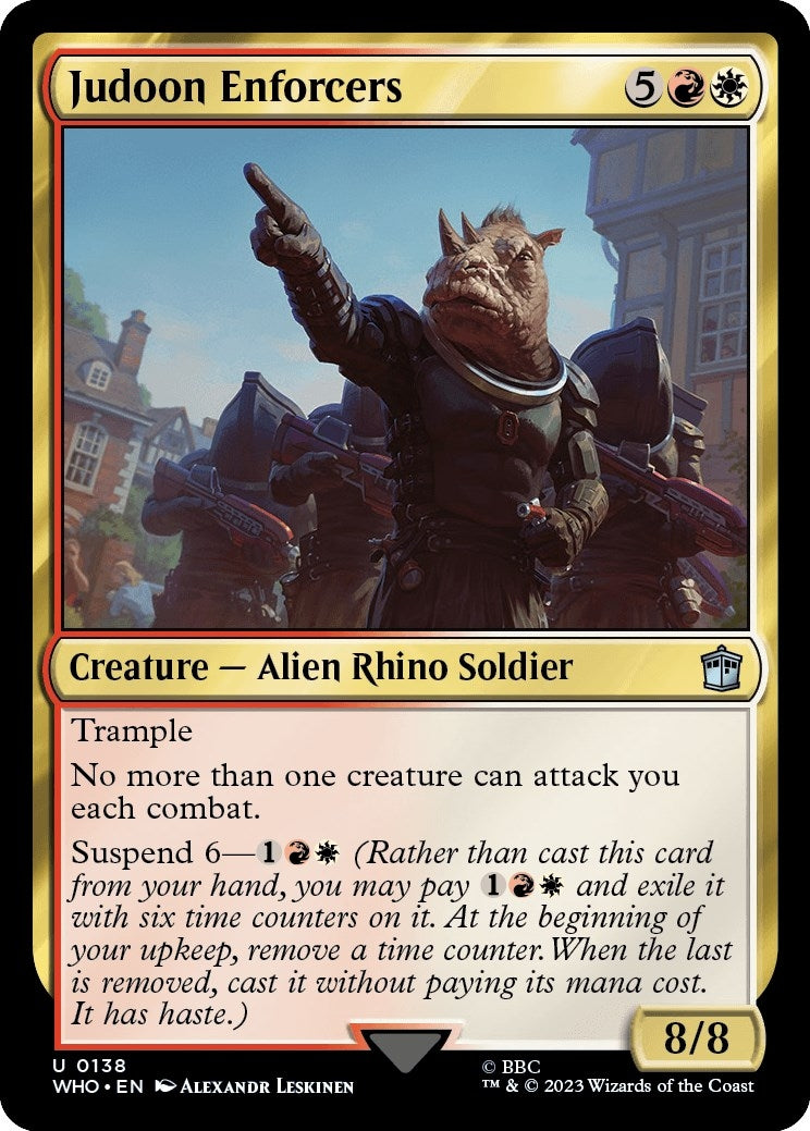 Judoon Enforcers (138) (Universes Beyond: Doctor Who)
