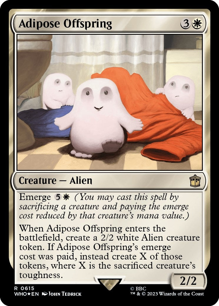 Adipose Offspring (Surge Foil) (615) (Universes Beyond: Doctor Who)