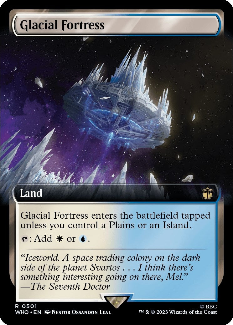 Glacial Fortress (Extended Art) (501) (Universes Beyond: Doctor Who)