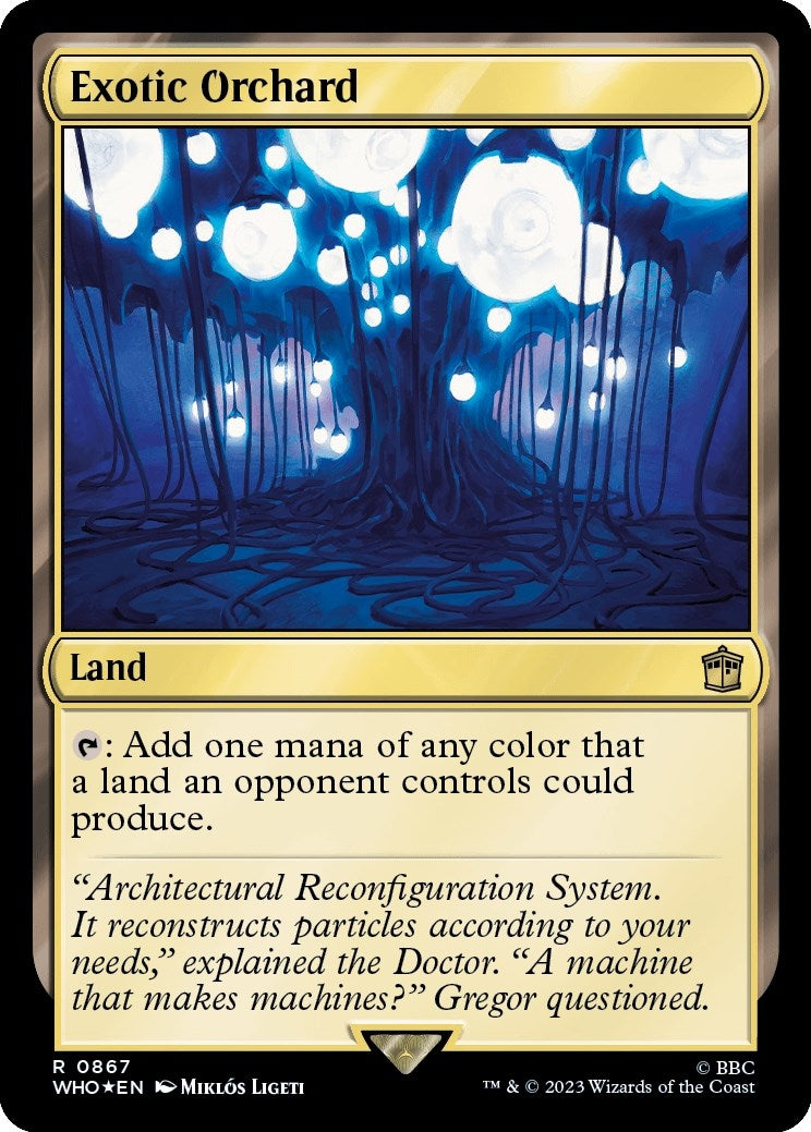 Exotic Orchard (Surge Foil) (867) (Universes Beyond: Doctor Who)