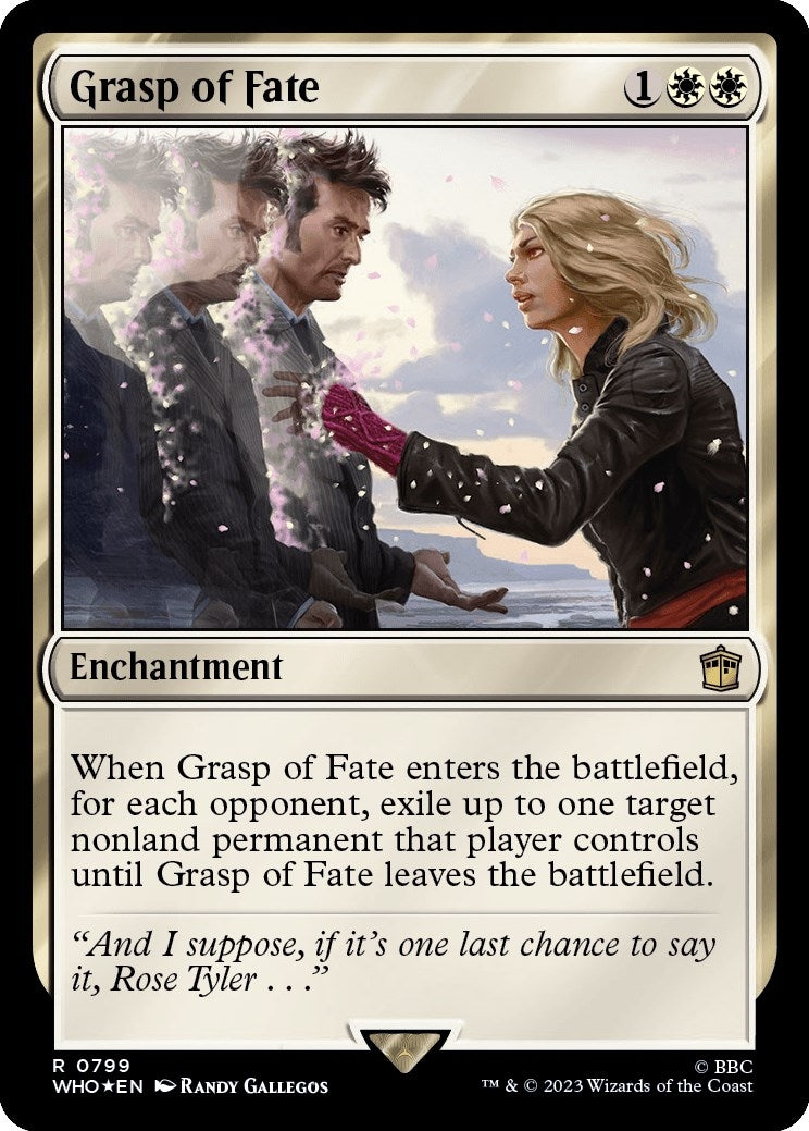 Grasp of Fate (Surge Foil) (799) (Universes Beyond: Doctor Who)
