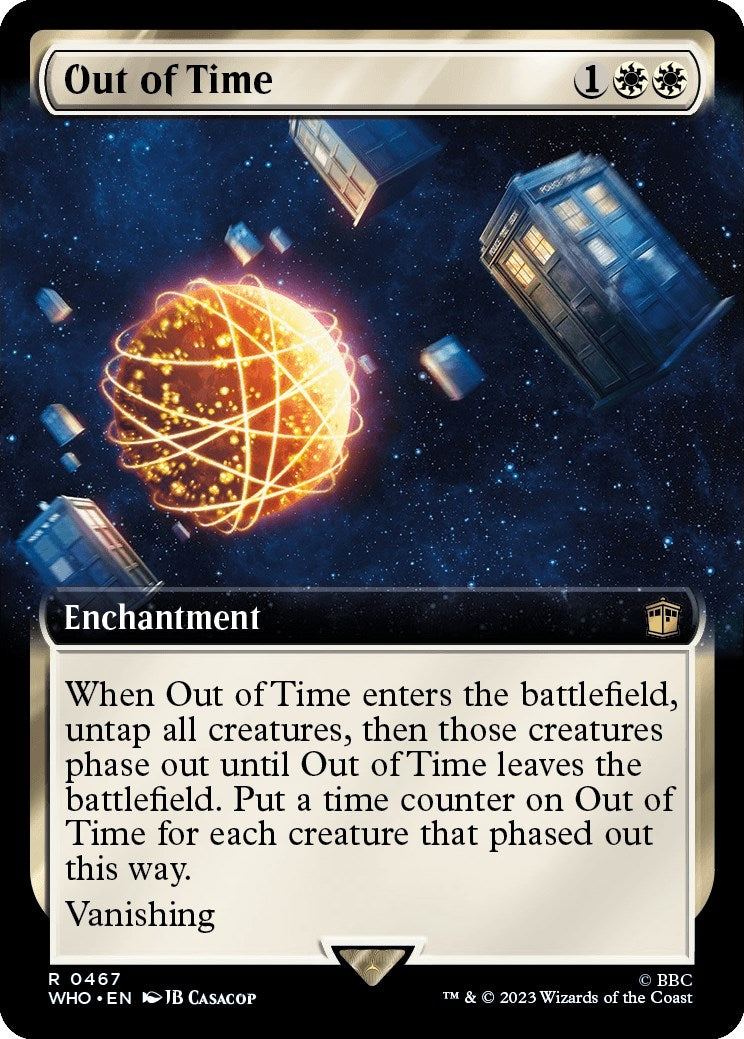 Out of Time (Extended Art) (467) (Universes Beyond: Doctor Who)