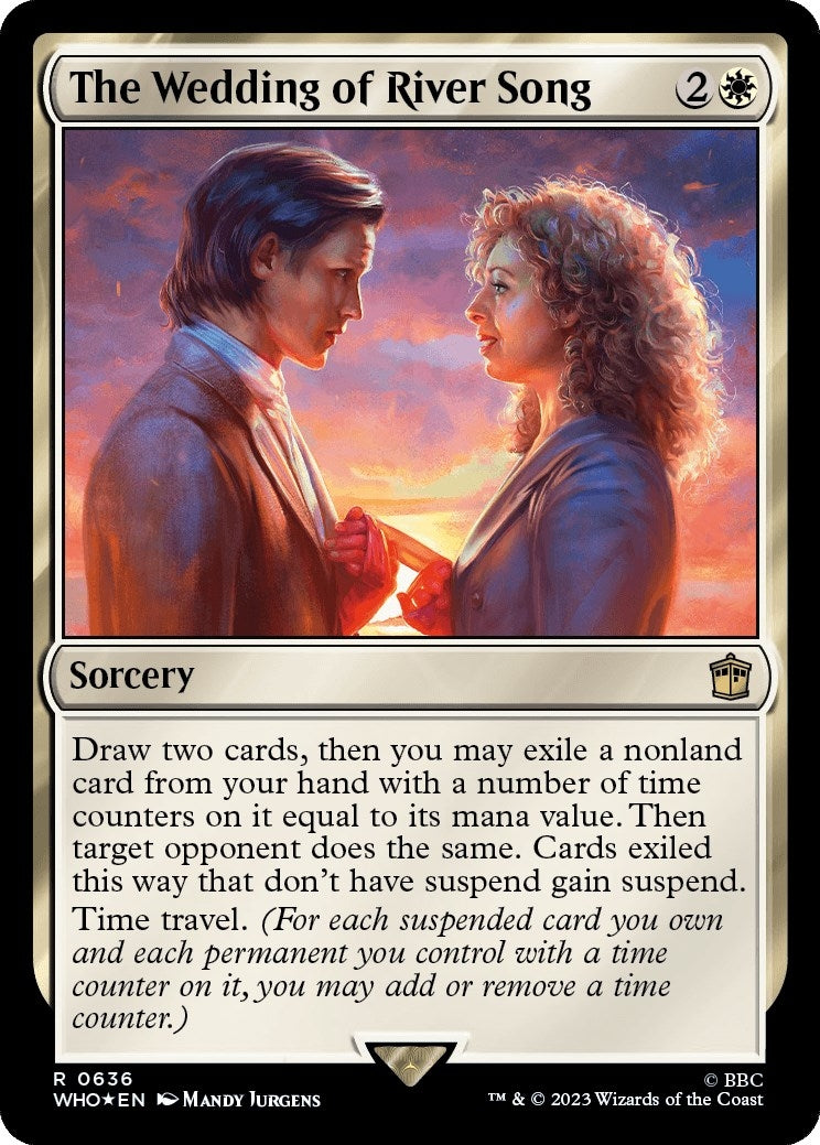 The Wedding of River Song (Surge Foil) (636) (Universes Beyond: Doctor Who)